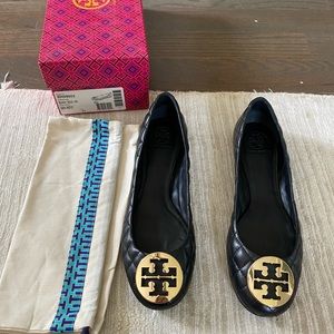 Tory Burch quilted Quinn flats - 11